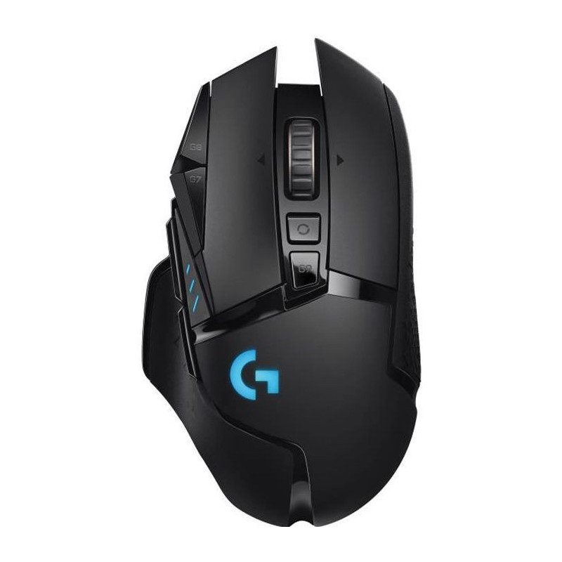 LOGITECH G - Souris gaming sans fil G502 Lightspeed - Noir