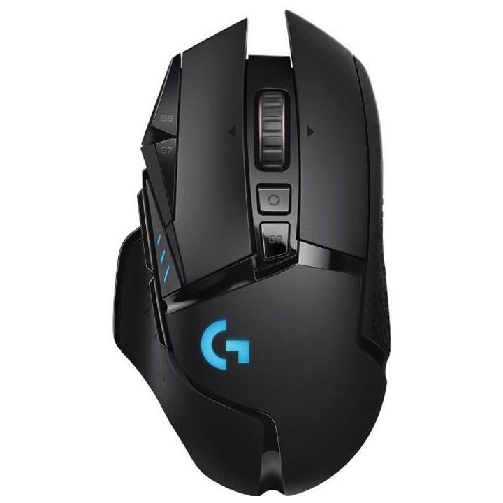 LOGITECH G - Souris gaming sans fil G502 Lightspeed - Noir