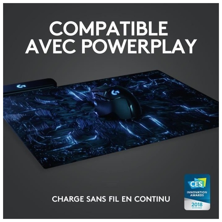 LOGITECH G - Souris gaming sans fil G502 Lightspeed - Noir