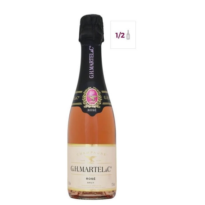 Champagne G.H. Martel Rosé - 37,5 cl
