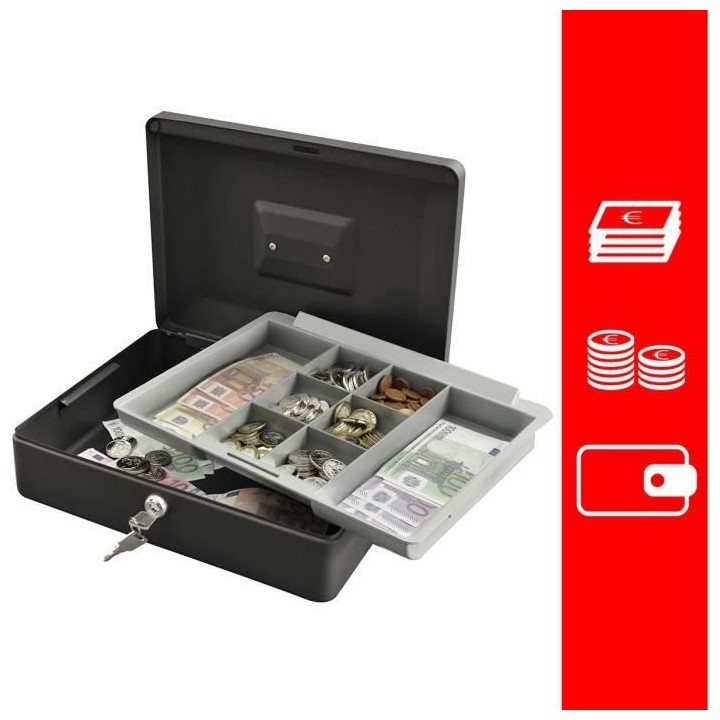 Master Lock Caisse moyenne avec plateau CB-12ML