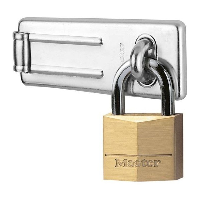 MASTERLOCK Pack moraillon + cadenas