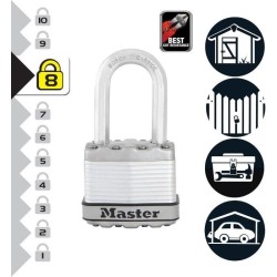 Master Lock Cadenas Excell Acier laminé 45 mm M1EURDLF