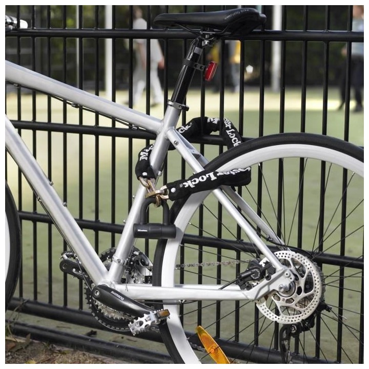 Master Lock Chaîne avec serrure Mini U Acier 90 cm x 10 mm 8234EURDPR