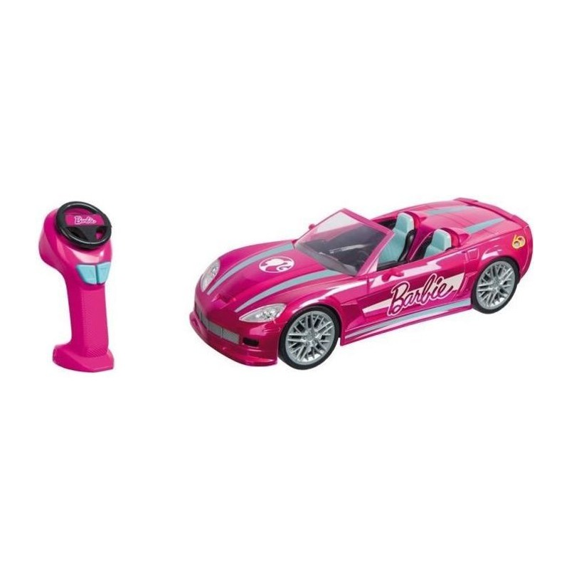 Mondo Motors - Voiture radiocommandée - coupé cabriolet sport - Barbie Dream Car