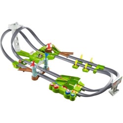 Hot Wheels - Circuit Deluxe Mario Kart - Circuit Petites Voitures - 5 ans et +