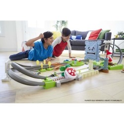 Hot Wheels - Circuit Deluxe Mario Kart - Circuit Petites Voitures - 5 ans et +