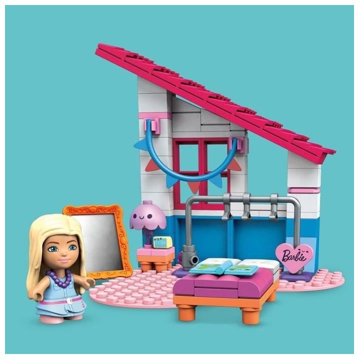 Mega Construx Barbie - Maison a Malibu - Briques de construction - Des