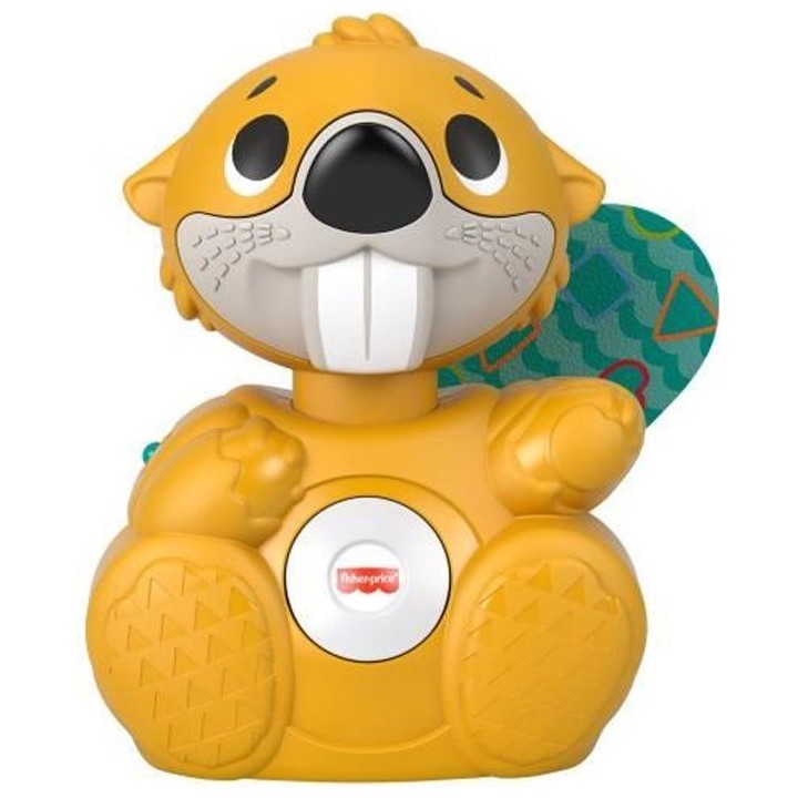 Fisher-Price - Linkimals Hector le Castor - Jouet d'éveil - Des 9 moi
