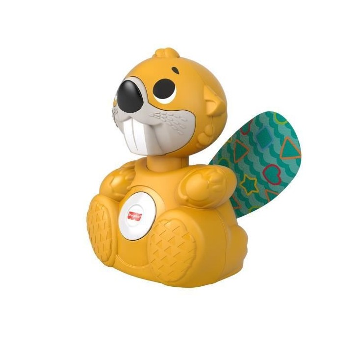 Fisher-Price - Linkimals Hector le Castor - Jouet d'éveil - Des 9 moi