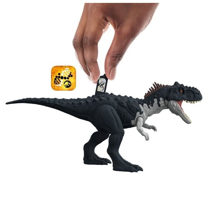 JURASSIC WORLD - Rajasaurus Sonore - Figurines d'action - 4 ans et +