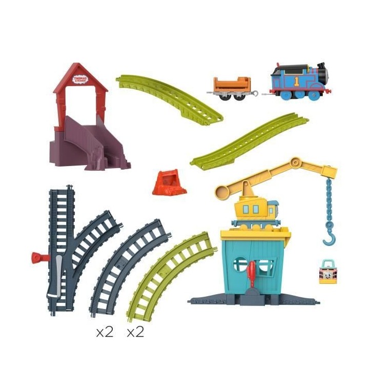 FISHER-PRICE - LITTLE PEOPLE - La Piste De Carly Et Sandy - Figurine 1