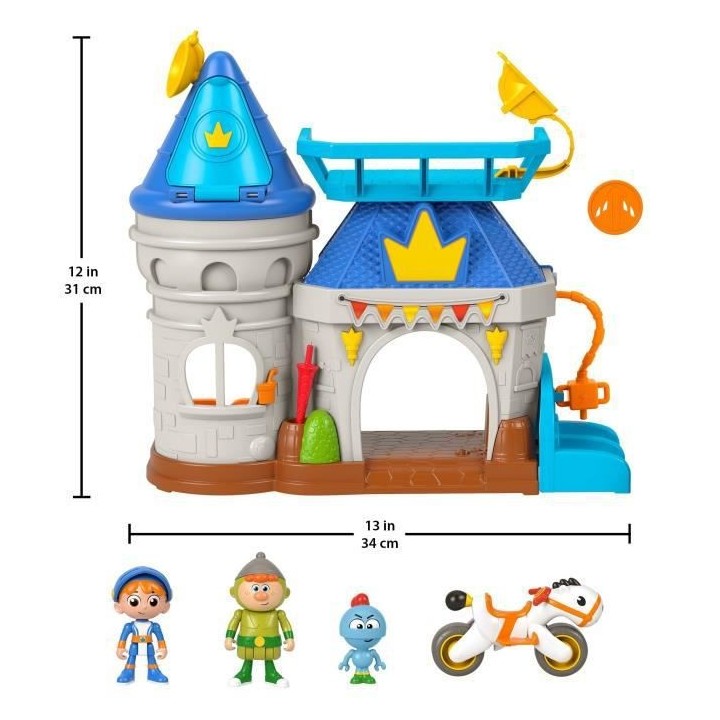 FISHER-PRICE - LITTLE PEOPLE - Le Château De Karamel - Figurine 1er a