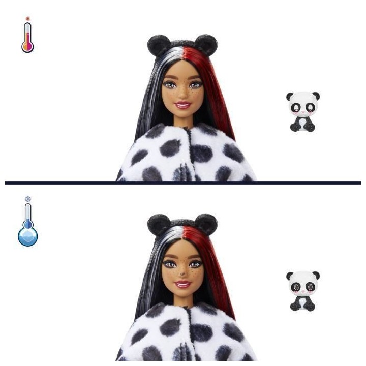 Barbie - Barbie Cutie Reveal Panda - Poupée - 3 ans et +
