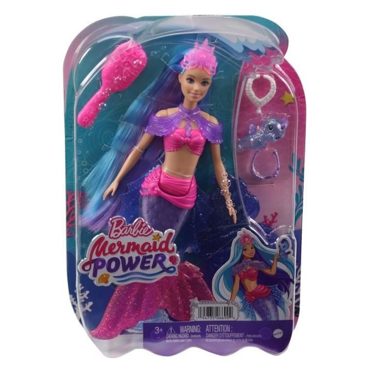 BARBIE - Malibu Sirene - Poupée - 3 ans et +