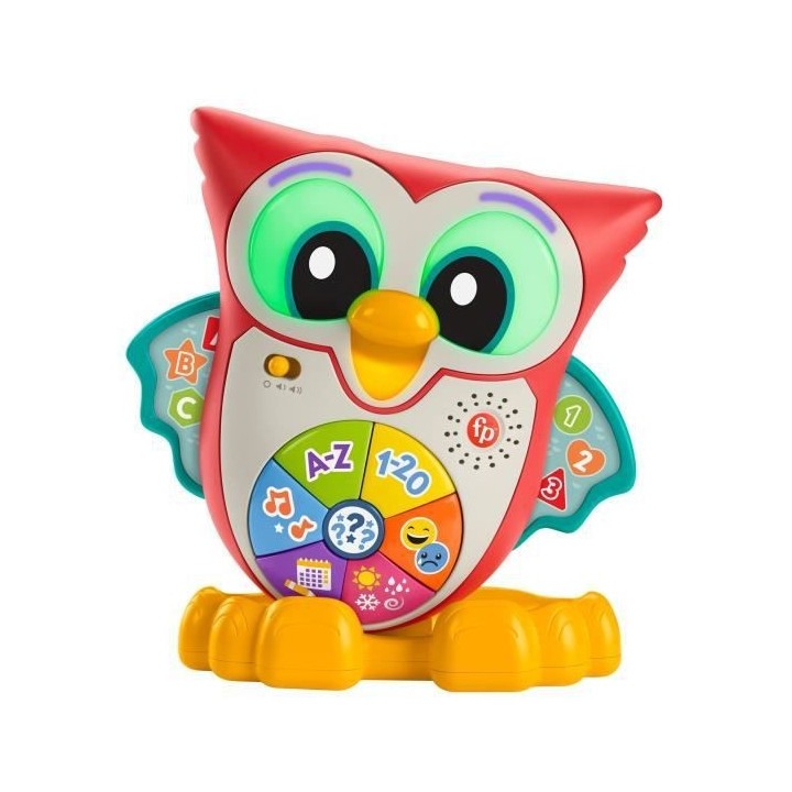 Fisher-Price - Elisabeth La Chouette - Jouet d'éveil 1er age - Des 18
