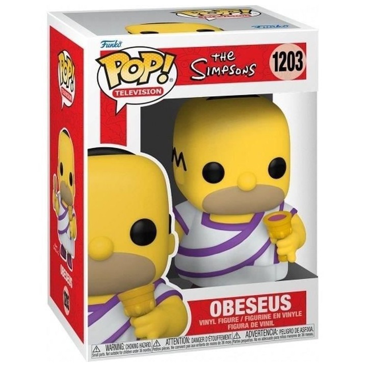 Figurine Funko Pop! Animation: Simpsons- Obeseus Homer