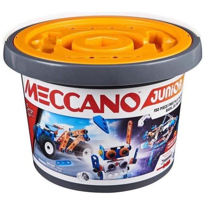 MECCANO JUNIOR - Baril 150 pieces