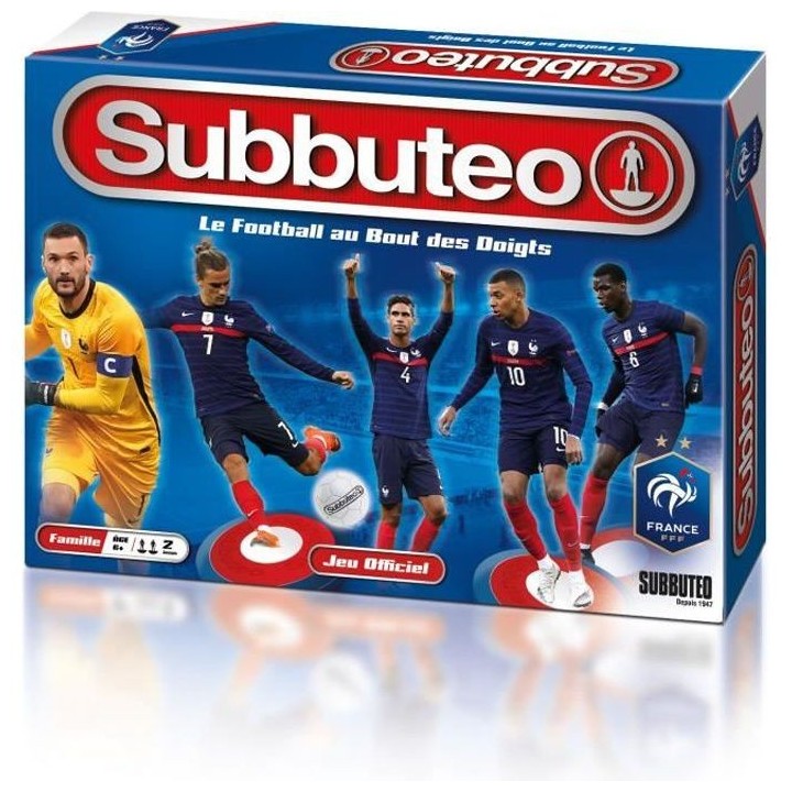 MEGABLEU Jeu Officiel Subbuteo équipe de France FFF