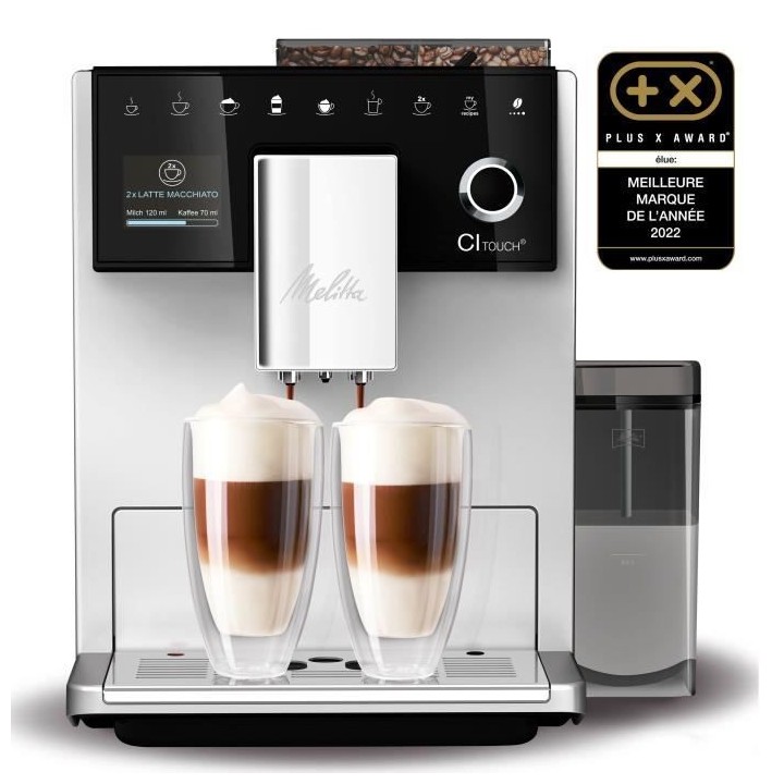 Machine a café avec broyeur MELITTA CI Touch F630-101 - Réservoir am