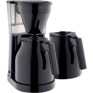 MELITTA Easy Therm II - Cafetiere filtre 1L - 1050 W + 2eme verseuse -