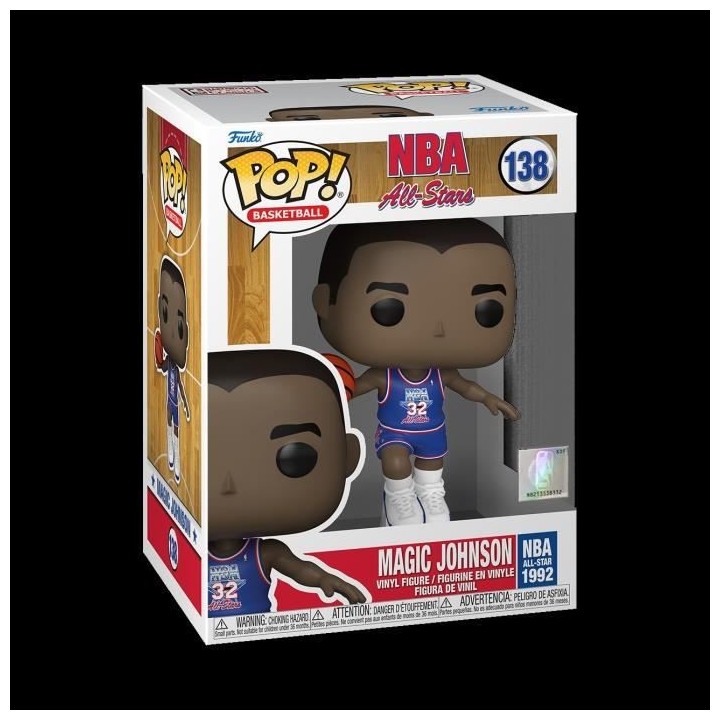 POP NBA:Legends-MagicJohnson(BlueAllStarUni1991)