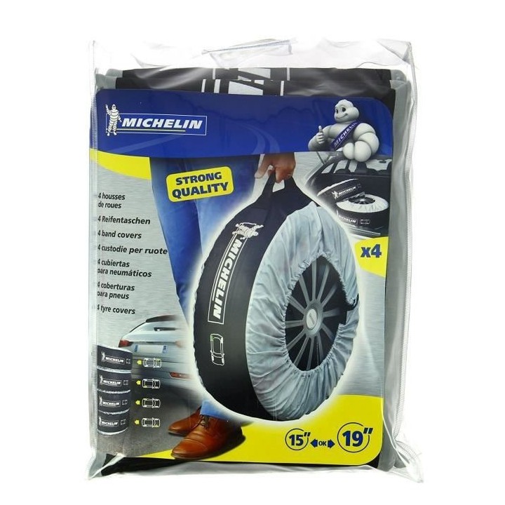 MICHELIN Set de 4 housses pour roue /pneu