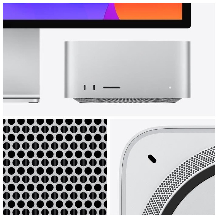 Apple - Mac Studio - Puce Apple M1 Max - RAM 32Go - Stockage 512Go