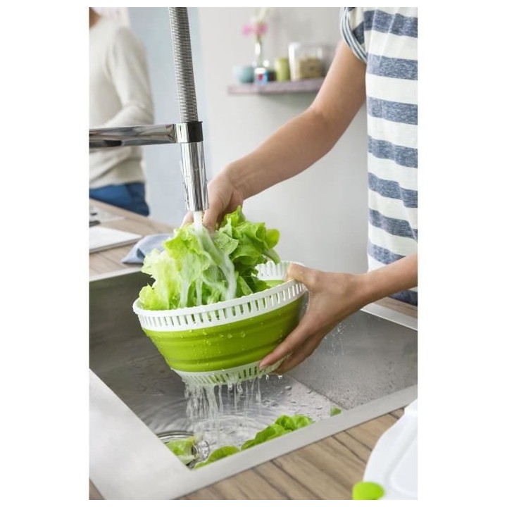 MOULINEX K2530104 Essoreuse a salade rétractable 4L