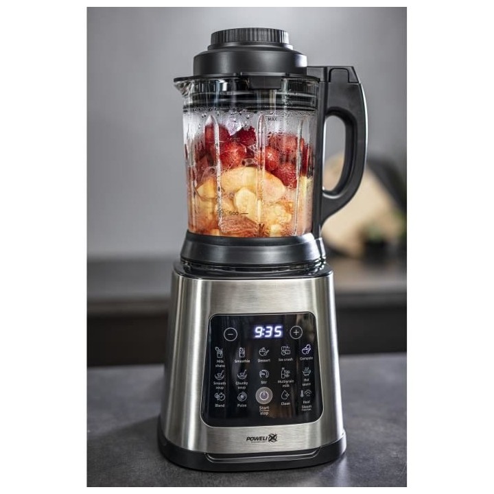 MOULINEX LM83SD10 Perfectmix Cook Blender chauffant, Puissance 1400 W,