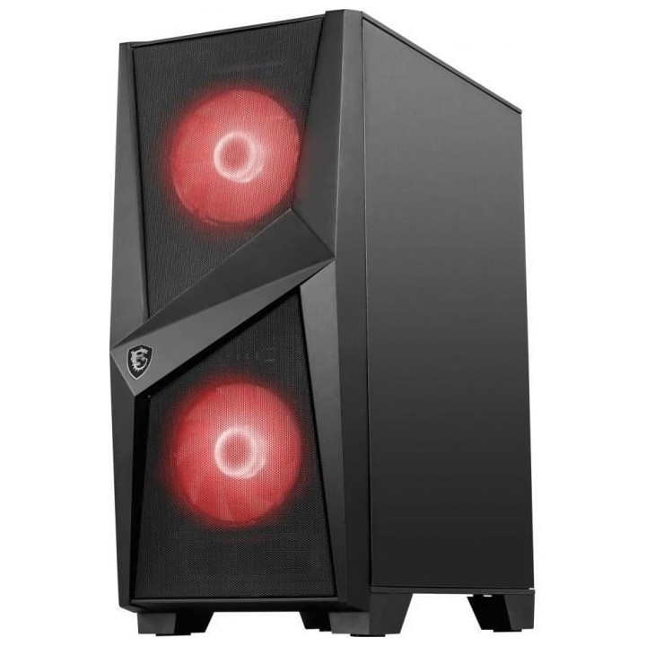 MSI BOITIER PC MAG FORGE 100M - Noir - Verre trempé - Format ATX (306