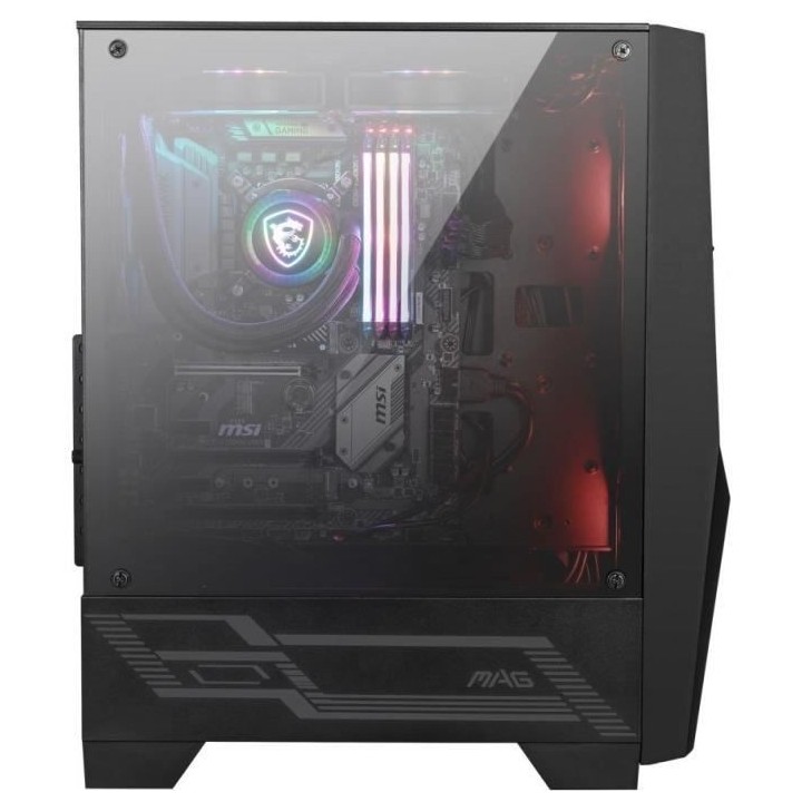 MSI BOITIER PC MAG FORGE 100M - Noir - Verre trempé - Format ATX (306
