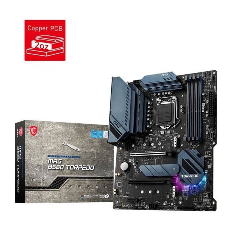 MSI Carte mere MAG B560 Torpedo