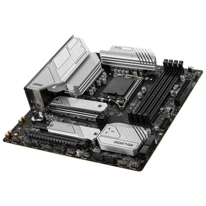 MSI - MAG B660M MORTAR WIFI DDR4 - Carte Mere - Socket LGA 1700 - Chip