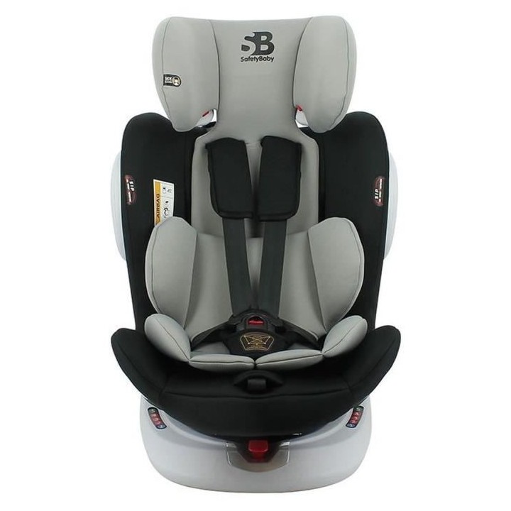 SAFETY BABY - Siege auto isofix Seaty groupe 0/1/2/3 (0-36kg) pivotant