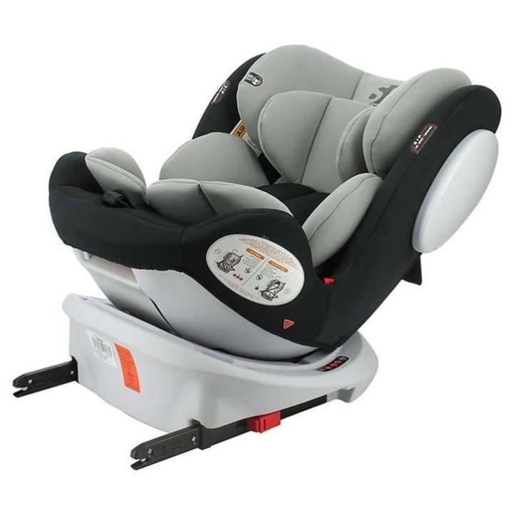 SAFETY BABY - Siege auto isofix Seaty groupe 0/1/2/3 (0-36kg) pivotant