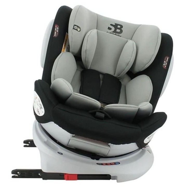 SAFETY BABY - Siege auto isofix Seaty groupe 0/1/2/3 (0-36kg) pivotant