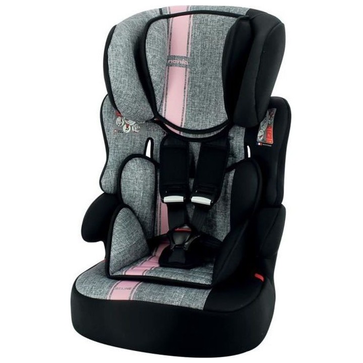 Nania Siege auto BELINE groupe 1/2/3 (9-36kg) - Linea rose