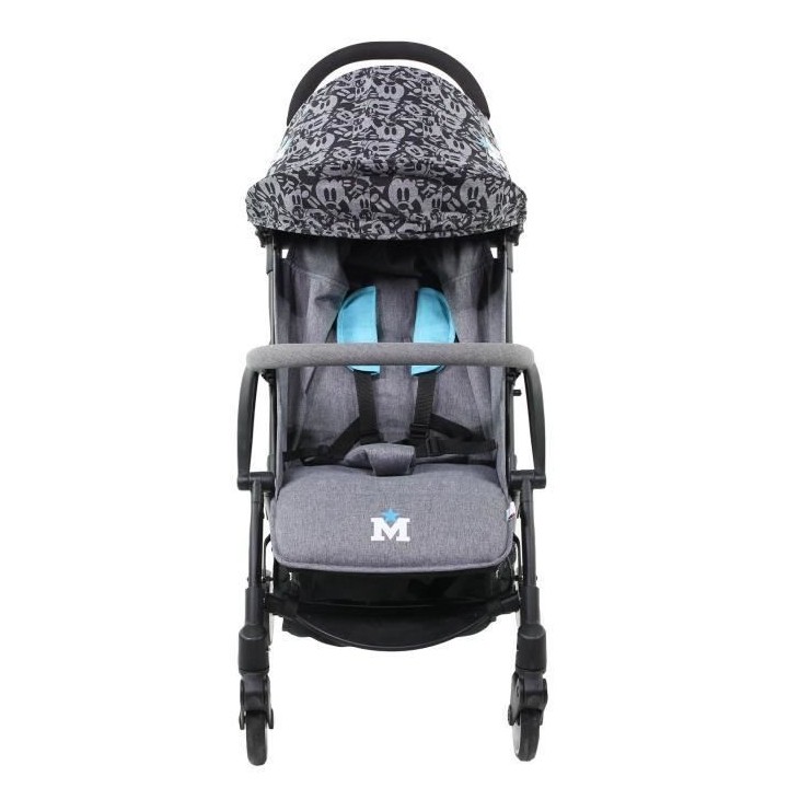 NANIA Poussette compacte Lili - 0-36 mois - Jusqu'a 15kg - Dossier ré