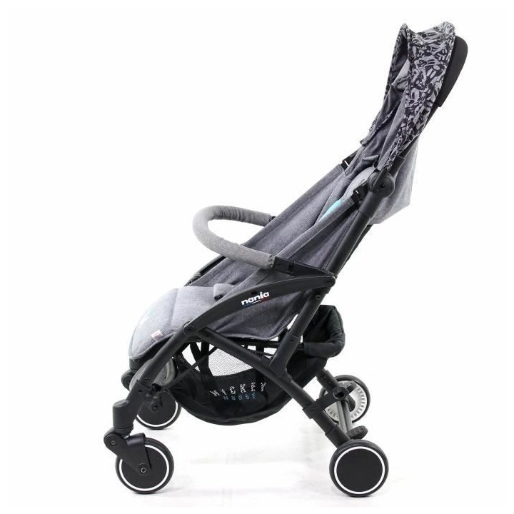 NANIA Poussette compacte Lili - 0-36 mois - Jusqu'a 15kg - Dossier ré
