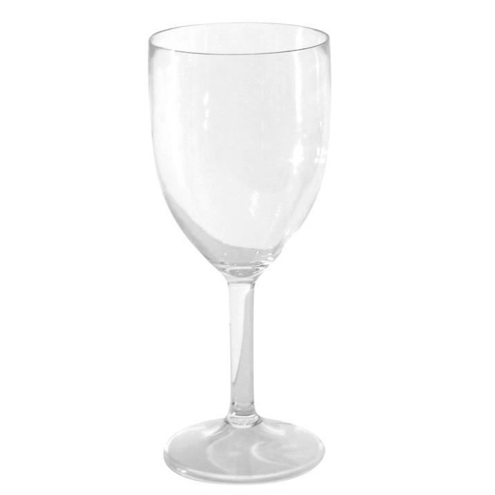 Verres a vin polycarbonate x 3