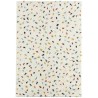 Tapis Chambre poils longs pois multicolore - 100% polypropylene - 80 x 140 cm - Intérieur - NAZAR