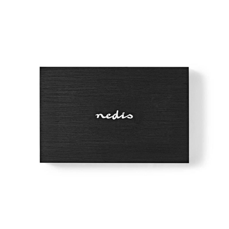 NEDIS Boîtier pour Disque dur - 2,5 - USB 3.1 - 6 Gbit/s - Noir