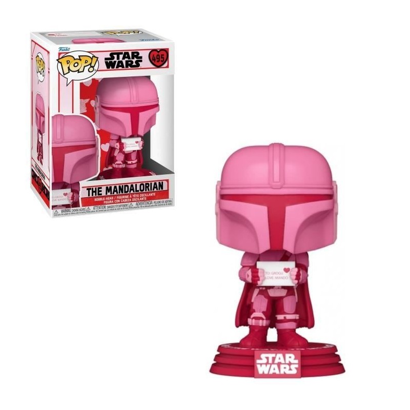 Figurine Funko Pop! Star Wars: Valentines S2- Mandalorian