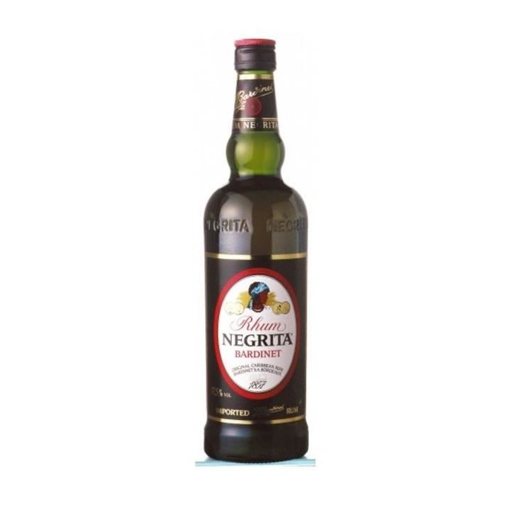 BARDINET Rhum Negrita 1857 - 50 cl - 37,5°