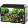 ZOLUX Aquarium ISEO équipé - 57L - L 61 x p 31 x h 42 cm - Noir