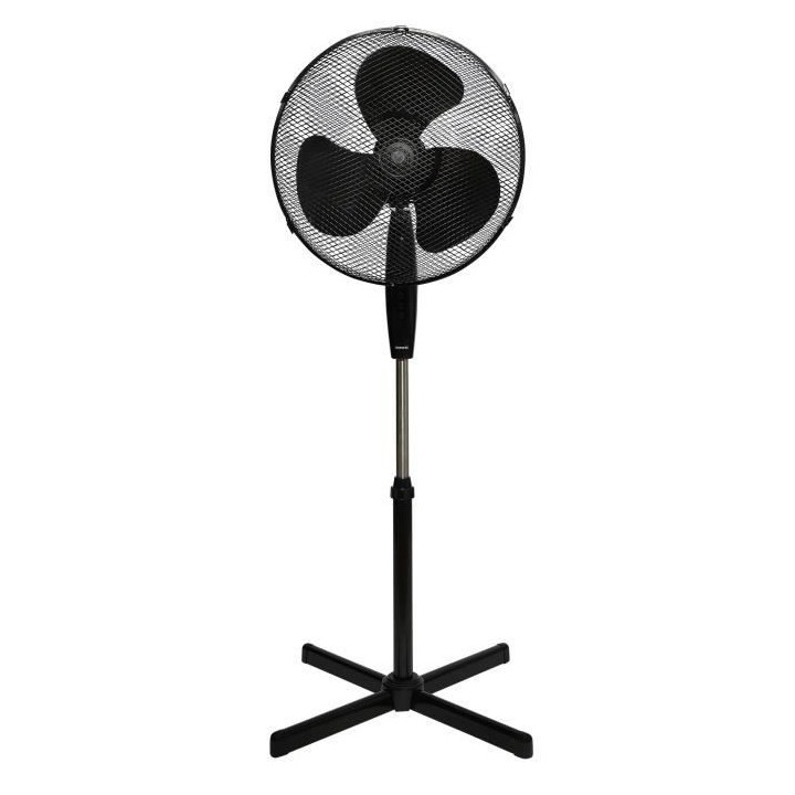 Ventilateur sur pied OCEANIC - 45W - Diametre 40 cm - Hauteur réglabl