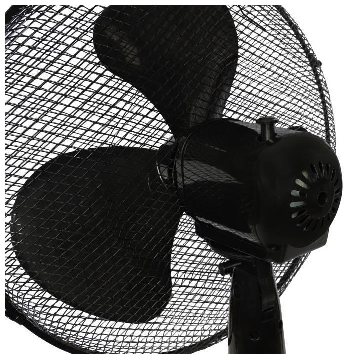 Ventilateur sur pied OCEANIC - 45W - Diametre 40 cm - Hauteur réglabl