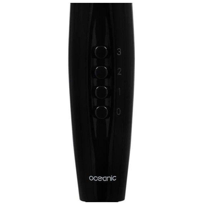 Ventilateur sur pied OCEANIC - 45W - Diametre 40 cm - Hauteur réglabl