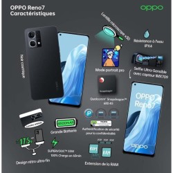 OPPO Reno7 4G 128Go Noir